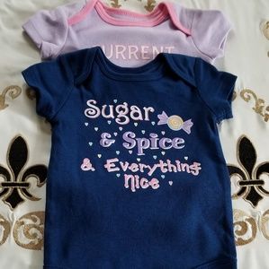 🎉HP🎉 NWOT Onesie Bundle, Size 0-3 months